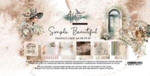 12 x 12, 6 sheets, Collection Simple Beautiful, Art Alchemy