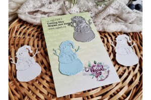 Metal Cutting Dies "Snowman", AgiArt, Cutting Die Craft