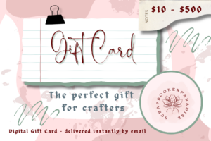 scrapbookerparadise gift card