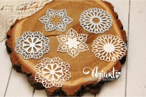 metal cutting die "3 mini doilies" (set of 3) | agiart