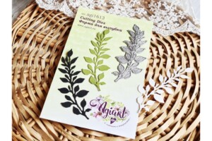 metal cutting die | abelia sprig by agiart