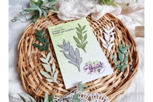 metal cutting die | bay laurel branch by agiart