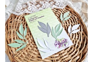 metal cutting die | lisianthus sprig no. 2 by agiart