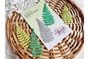 metal cutting die | woodland fern by agiart