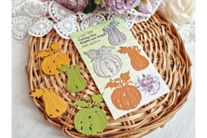 metal cutting die "pumpkins" | agiart | for scrapbooking & cardmaking