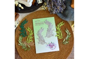 metal cutting die "willow branches" | agiart | for scrapbooking & cardmaking