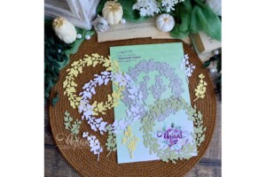 metal cutting die "maiden's wreath" (set of 3) | agiart
