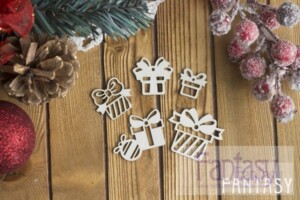 chipboard “new year 097” | fantasy | white beer board 1.15 mm | scrapbooking & cardmaking