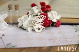 chipboard “alice 114” | fantasy | white beer board 1.15 mm | scrapbooking & cardmaking