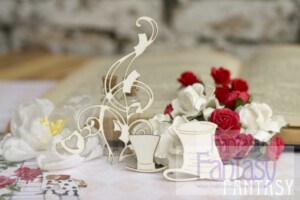 chipboard “alice 128” | fantasy | white beer board 1.15 mm | scrapbooking & cardmaking