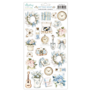scrapbooking paper pad 8×8 “cottage heart” | mintay papers | 24 double sided papers, 250 gsm | scrapbooking & cardmaking