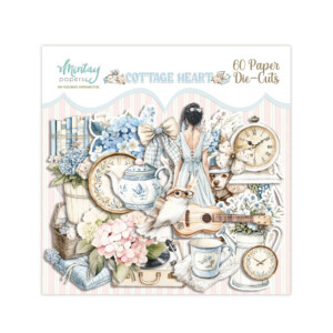 scrapbooking paper pad 8×8 “cottage heart” | mintay papers | 24 double sided papers, 250 gsm | scrapbooking & cardmaking