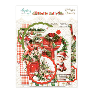 scrapbook paper | paper stickers 6×12 “holly jolly — elements” | mintay papers | scrapbooking & cardmaking