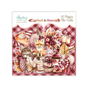 paper stickers 6×12 “rust & rose — words” | mintay papers | scrapbooking & cardmaking