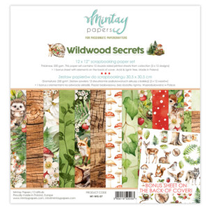 paper stickers 6×12 “words — words” | mintay papers | scrapbooking & cardmaking