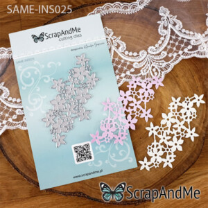 metal cutting die “branch & leaves same ins026” | scrapandme | set of 5 | scrapbooking & cardmaking