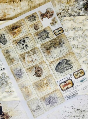 tracing paper | behind closed doors | a5 14.8x21 cm | 70 g | art of alchemy