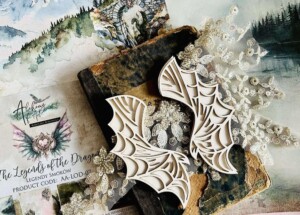 chipboard embellishment | wings 2 | legends of the dragons | art of alchemy