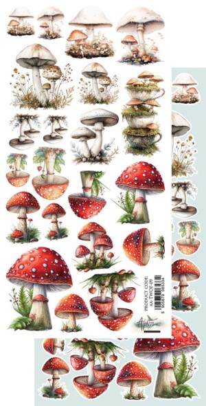 scrapbooking paper | the world of fairies extras to cut | 6×12 inch (15.5x30.5 cm) | 1 sheet | art of alchemy