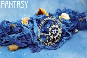 chipboard "steering wheel with chains 1459" | fantasy | 1.5 mm natural eco board | scrapbooking & cardmaking