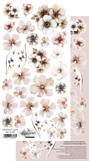 double sided scrapbook paper | in silence collection | vintage neutral paper 12x6 | journaling & scrapbooking | alchemy of art