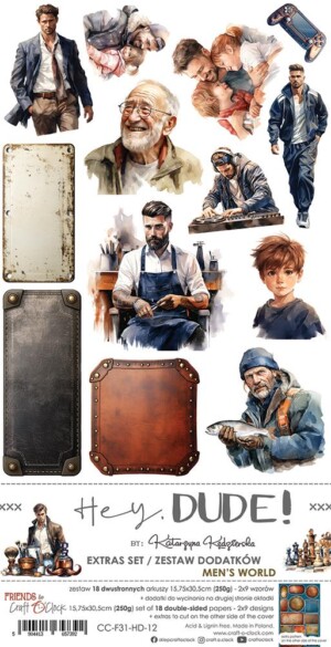 extras to cut set men’s world hey dude | craft o'clock