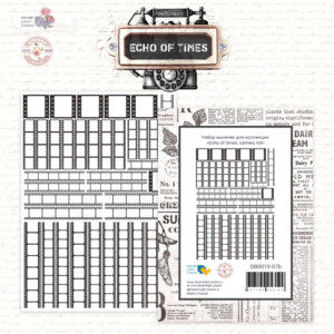 paper die cuts “echo of times: camera roll” by dream light studio | scrapbooking & cardmaking