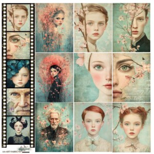12.6x12.6 fabric sheet for cutting | art | | elements | 1 sheet | alchemy of art