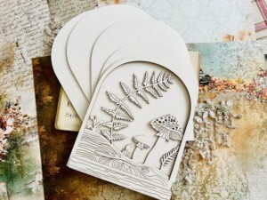 chipboard album base in autumn | 6 pages | 9.1x7.1 | alchemy of art