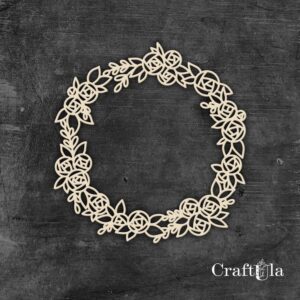 chipboard elements | frames 1123 | 2 pieces | 8,5x8,5x0,15 | craftula
