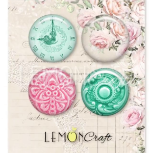 decorative buttons | yesterday | 4 pieces | lemoncraft