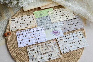 metal cutting die "punch card" for scrapbooking & cardmaking | 1 pieces | 112x67 mm | agiart