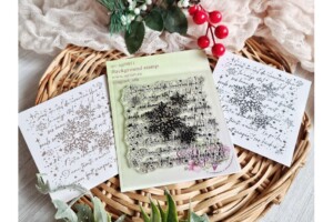 clear stamp set ""blizzard poetry | 1 pieces | 90x82 mm | agiart