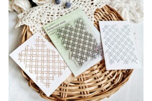 clear stamp set ""oriental pattern | 1 pieces | 97x67 mm | agiart