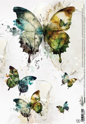 a4 rice paper for decoupage | collage | 1 sheet | alchemy of art