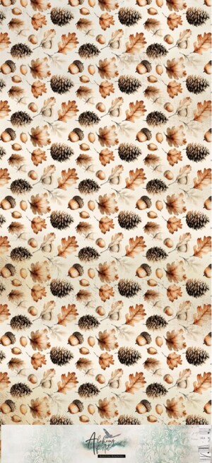 70x32 cm fabric album cover base | lovely autumn | 1 piece | alchemy of art